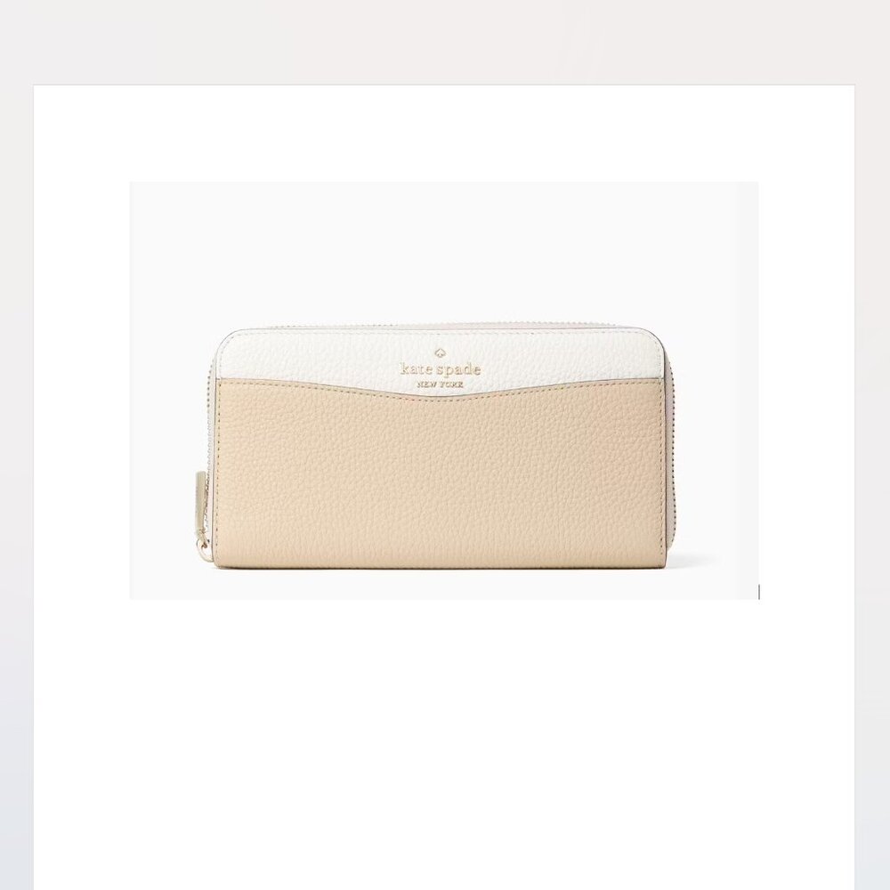 NWOT Kate Spade Leila Colorblock Large Continental Wallet